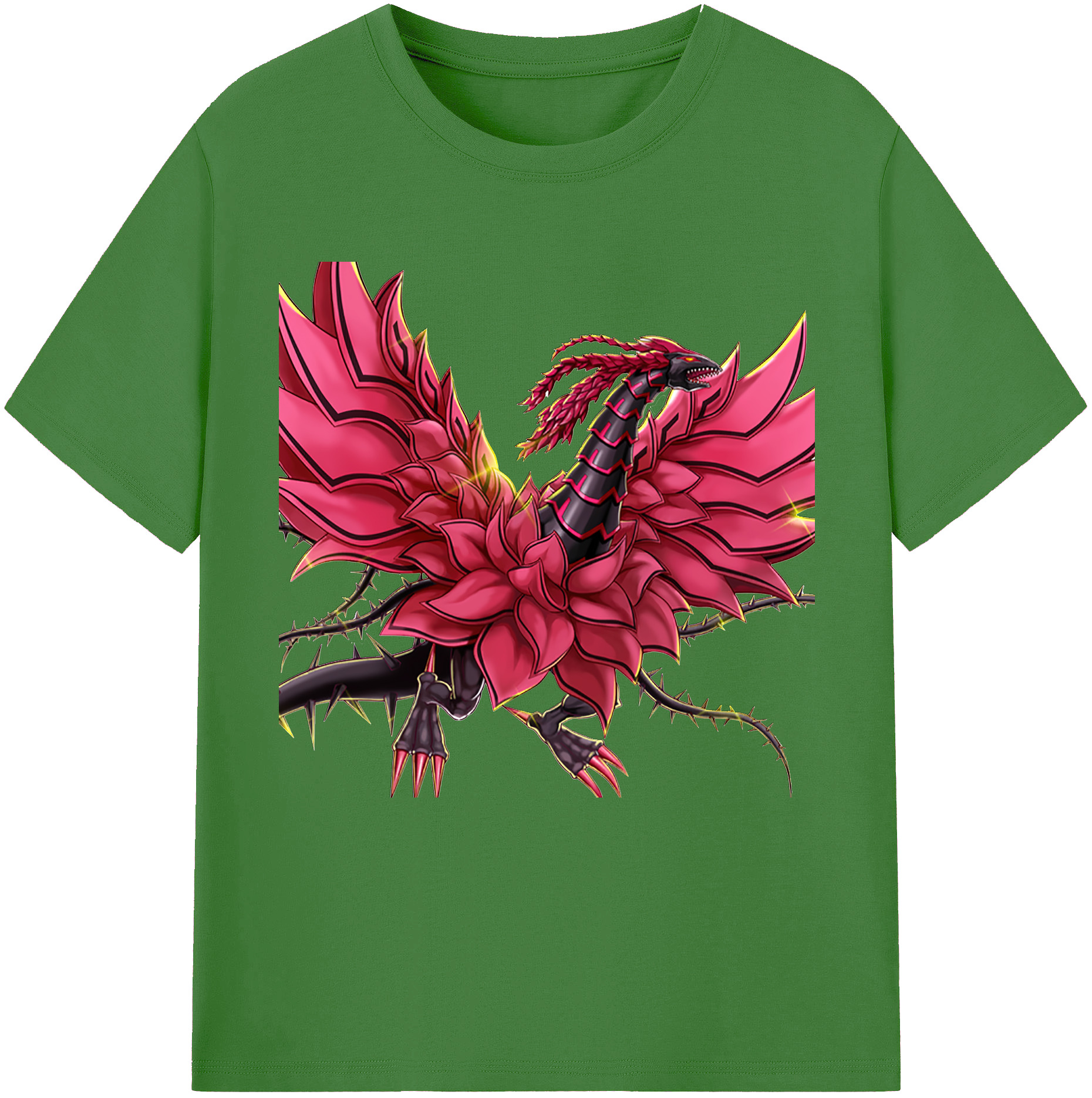 （画像用） 遊☆戯☆王 Yu-Gi-Oh! レディースカジュアルプリントTシャツ（綿100％）